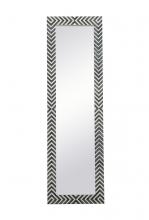 Elegant MR53072 - Rectangle Mirror 30 Inch in Chevron