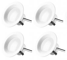 Elegant R41230RF1-4PK - 4 Inch Retrofit, 3000k, 100 Degree, Cri90, Es, Ul, 12w, 65w Equivalent, 50000hrs, Lm750, Dimmable