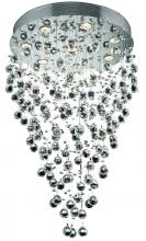 Elegant V2006D24C/RC - Galaxy 8 Light Chrome Chandelier Clear Royal Cut Crystal