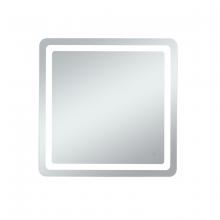 Elegant MRE33636 - Genesis 36inx36in Soft Edge LED Mirror