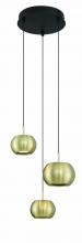 Minka George Kovacs P5473-884-L - Halo ¿ 3 Light LED Pan Pendant