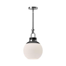 Alora Lighting PD520512CHOP - Copperfield 12-in Chrome/Opal Matte Glass 1 Light Pendant