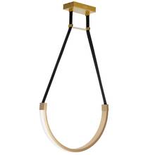 Dainolite REG-241LEDP-AGB - 30W Pendant, AGB w/ WH Silicone Diff