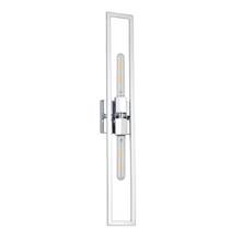 Dainolite WTS-292W-PC - 2 Light Incandescent Wall Sconce, Polished Chrome