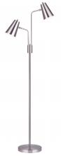 Canarm IFL1056A67BN - ORLI, IFL1056A67BN, 2 Lt Floor Lamp, 40W Type A, On-Off Switch on Socket