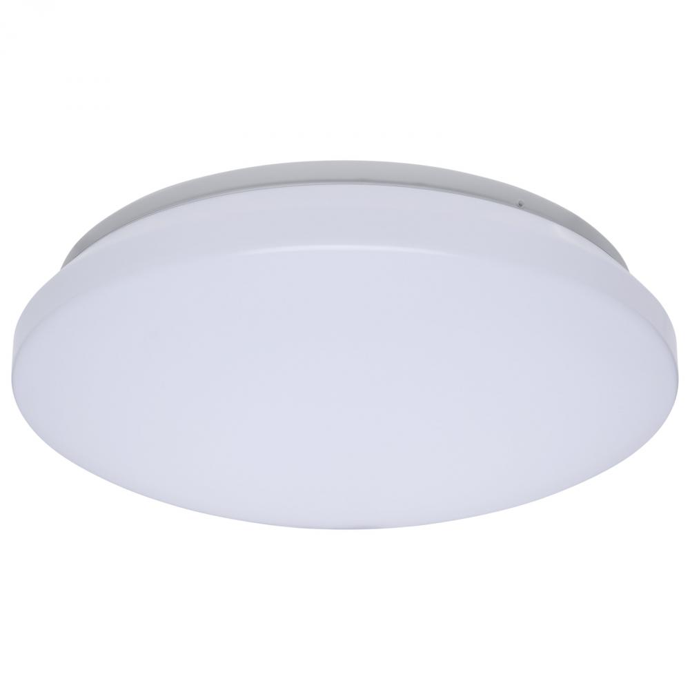 11 Inch LED Cloud Fixture; 12.5 Watts; 27K/30K/35K/40K/50K CCT Selectable; Round Shape; White