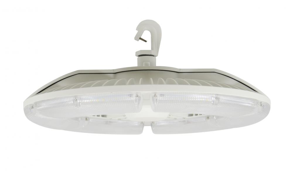 LED Circular Hi-Bay- 215W- 5000K- White Finish - 120-277V