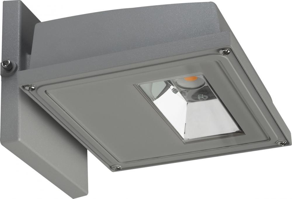 LED Wall Pack - 21W - Gray Finish 3000k - 120-277V