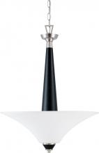 Nuvo 60/1748 - Keen; 3 Light; Pendant with Satin White Glass