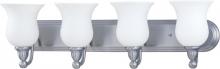 Nuvo 60/2571 - Glenwood ES; 4 Light; Vanity with Satin White Glass; Lamps Included