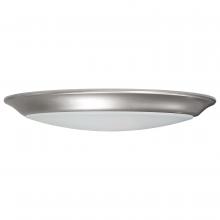 Nuvo 62/1812 - 10 inch; LED Disk Light; 5-CCT Selectable 27K/3K/35K/4K/5K; Brushed Nickel Finish