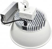 Nuvo 65/081 - LED High bay 161 Watt; Anodized Aluminum Reflector with Tempered Glass; White Finish; 120-277V