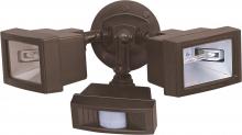 Nuvo SF76/507 - 2 Light - 15" - Flood Light; Exterior - Twin Mini Halogen w/Motion Sensor