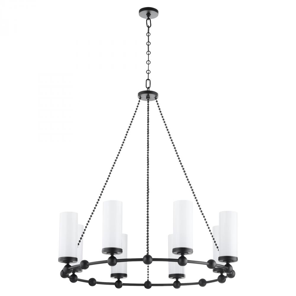 Lee BLVD 2.0 8 Light Chandelier |Matte Black