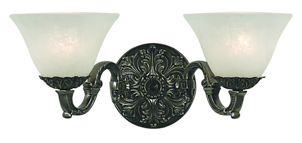 2-Light French Brass Napoleonic Sconce