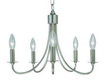 Framburg 1004 RB - 5-Light Roman Bronze Maisonette Mini Chandelier