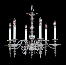 Framburg 7446 PS - 6-Light Polished Silver Kensington Dining Chandelier