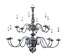 Framburg 9135 PB - 14-Light Polished Brass Jamestown Foyer Chandelier