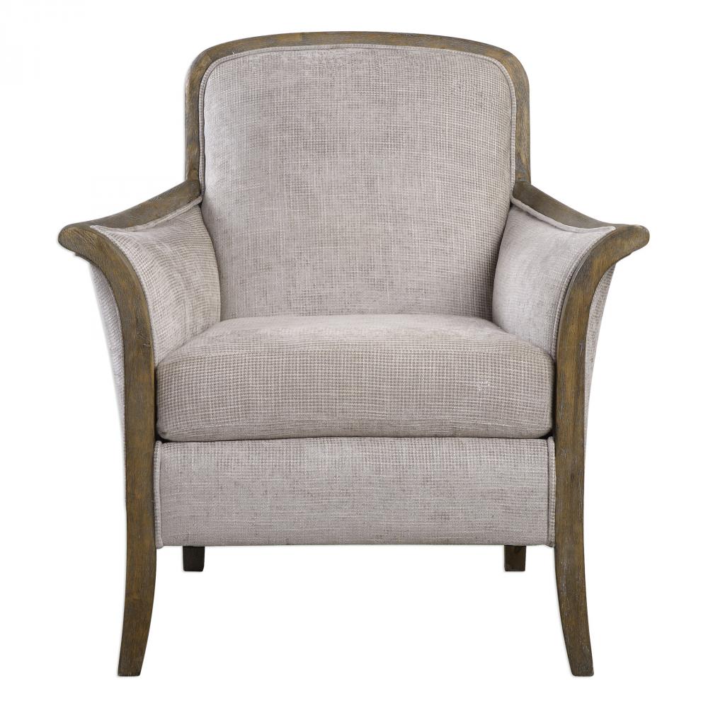 Uttermost Brittoney Taupe Armchair