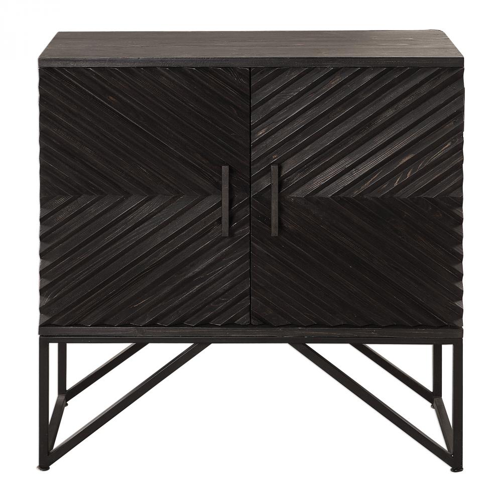 Uttermost Zadie Ebony Accent Cabinet