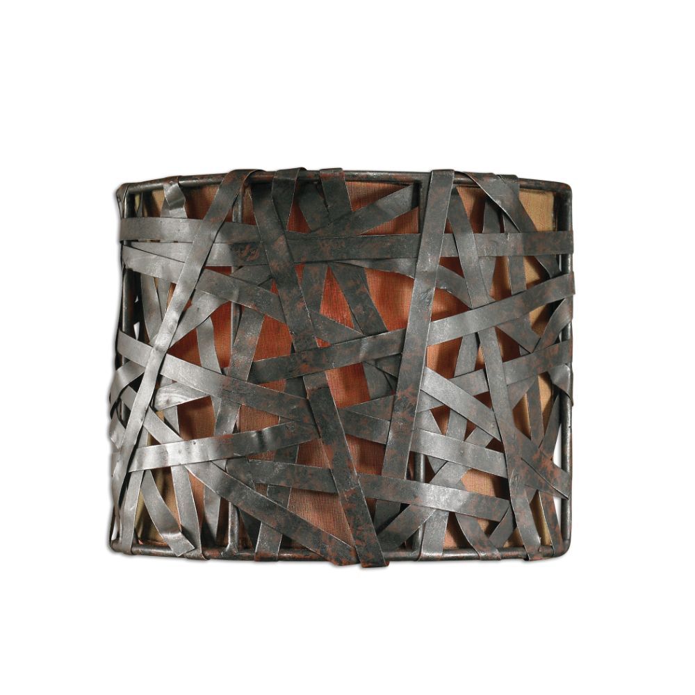 Uttermost Alita 1 Light Black Wall Sconce