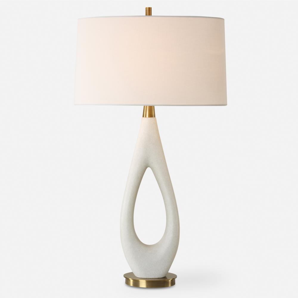 Uttermost Promenade White Table Lamp