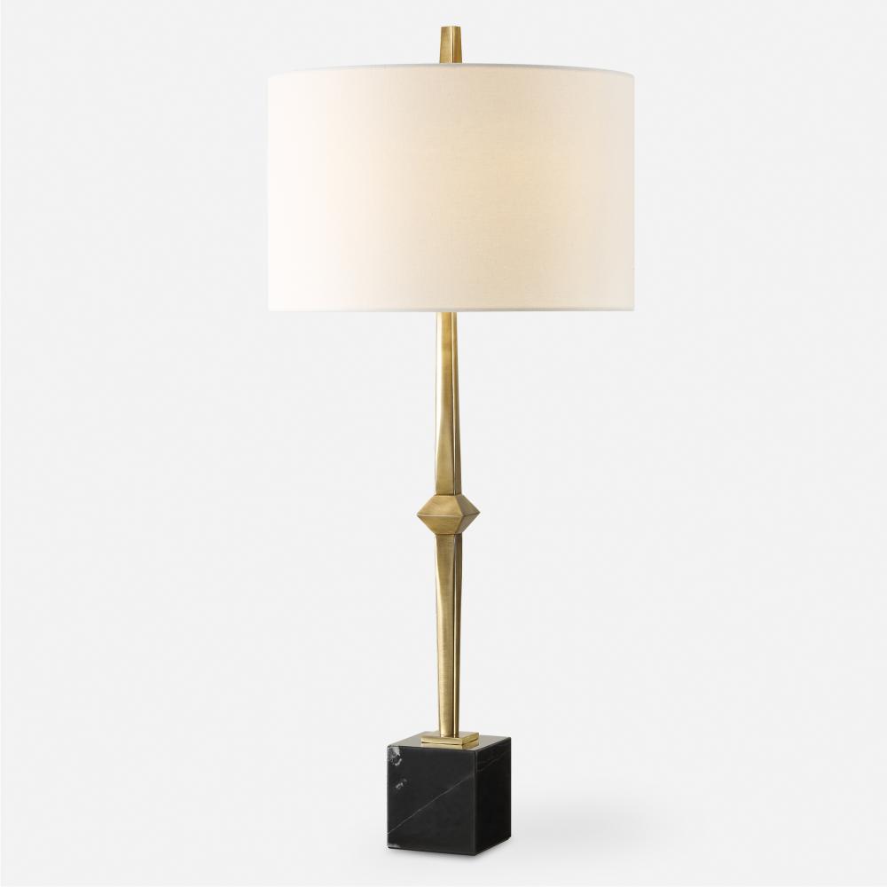 Uttermost Suranne Antique Brass Table Lamp