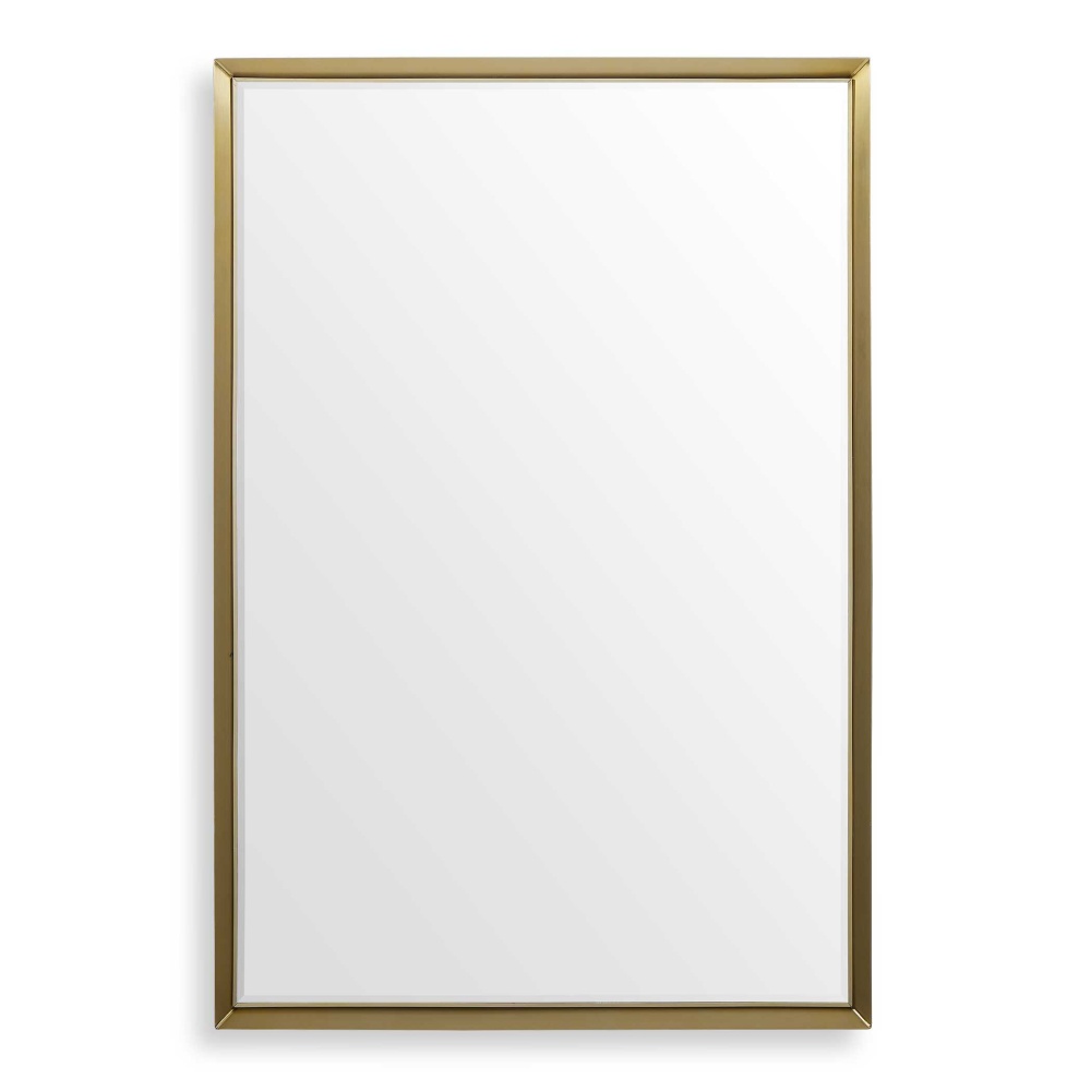 Uttermost Heisler Brass Mirror