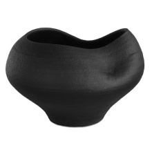 Uttermost 18279 - Uttermost Nocturne Textured Black Bowl