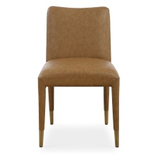 Uttermost 23900-2 - Uttermost Conifer Dining Chair Camel Set/2