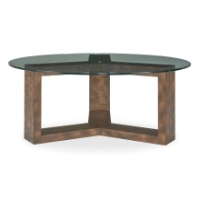 Uttermost 50329 - Uttermost Ignis Round Glass Coffee Table