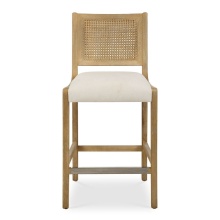Uttermost 53067 - Uttermost Interweave Coastal Rattan Counter Stool