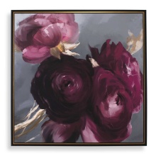 Uttermost 32481 - Uttermost Plum Ranculus Framed Floral Art