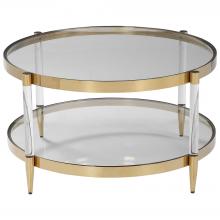 Uttermost 24895 - Uttermost Kellen Glass Coffee Table