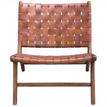 Uttermost 25484 - Uttermost Plait Woven Leather Accent Chair