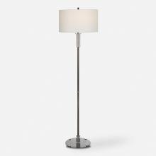 Uttermost 29990-1 - Uttermost Aurelia Steel Floor Lamp