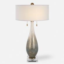 Uttermost 30231 - Uttermost Cardoni Bronze Glass Table Lamp
