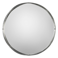 Uttermost 09225 - Uttermost Ohmer Round Metal Coils Mirror