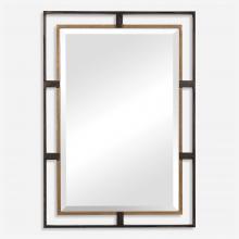 Uttermost 09711 - Uttermost Carrizo Gold & Bronze Rectangle Mirror