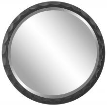 Uttermost 09818 - Uttermost Scalloped Edge Round Mirror