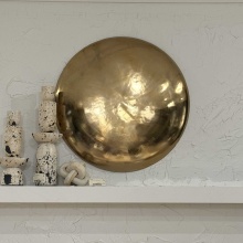 Uttermost 03504 - Uttermost Bombay Outdoor Gold Wall Art