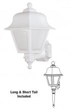 Wave Lighting 220SL-LR12W-WH - MARLEX PROVIDENCE WALL LANTERN