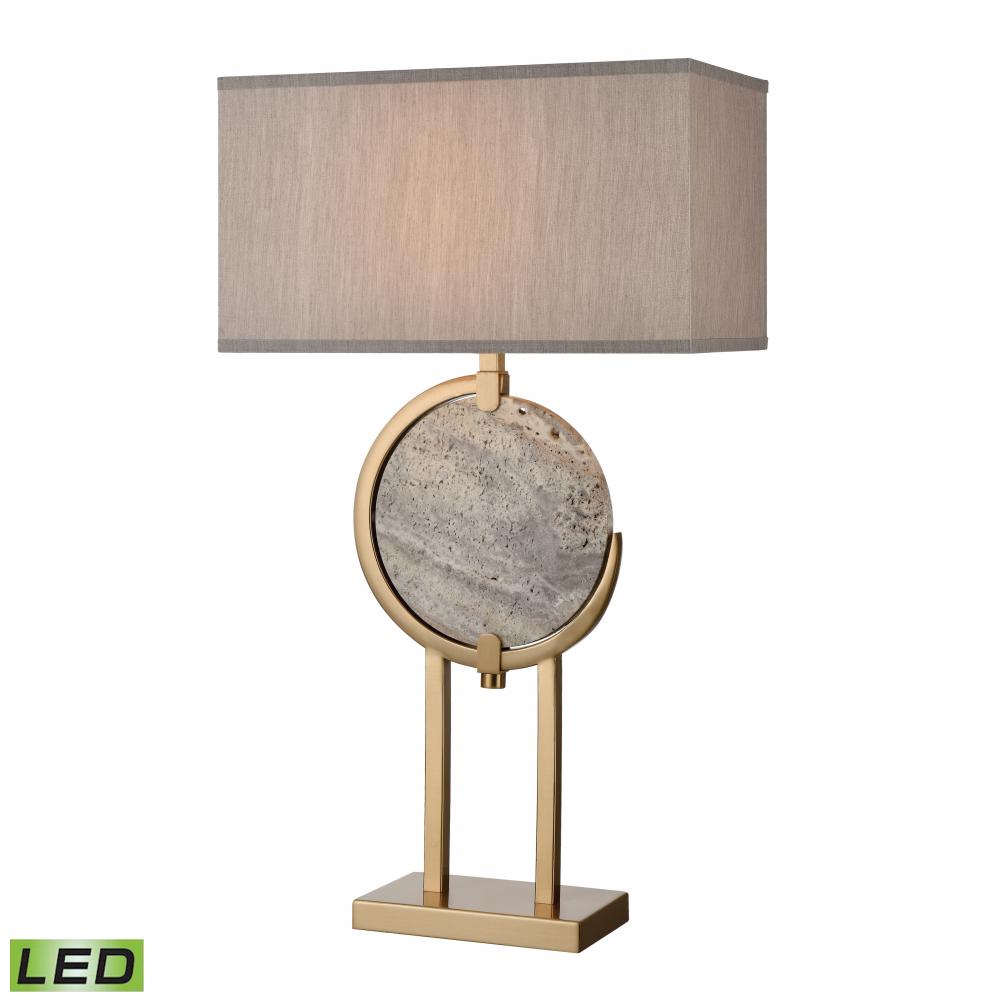 Arabah 32'' High 1-Light Table Lamp - Cafe Bronze - Includes LED Bulb