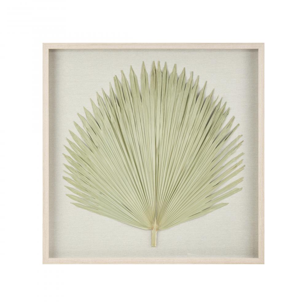 Fan Palm Dimensional Wall Art - Natural