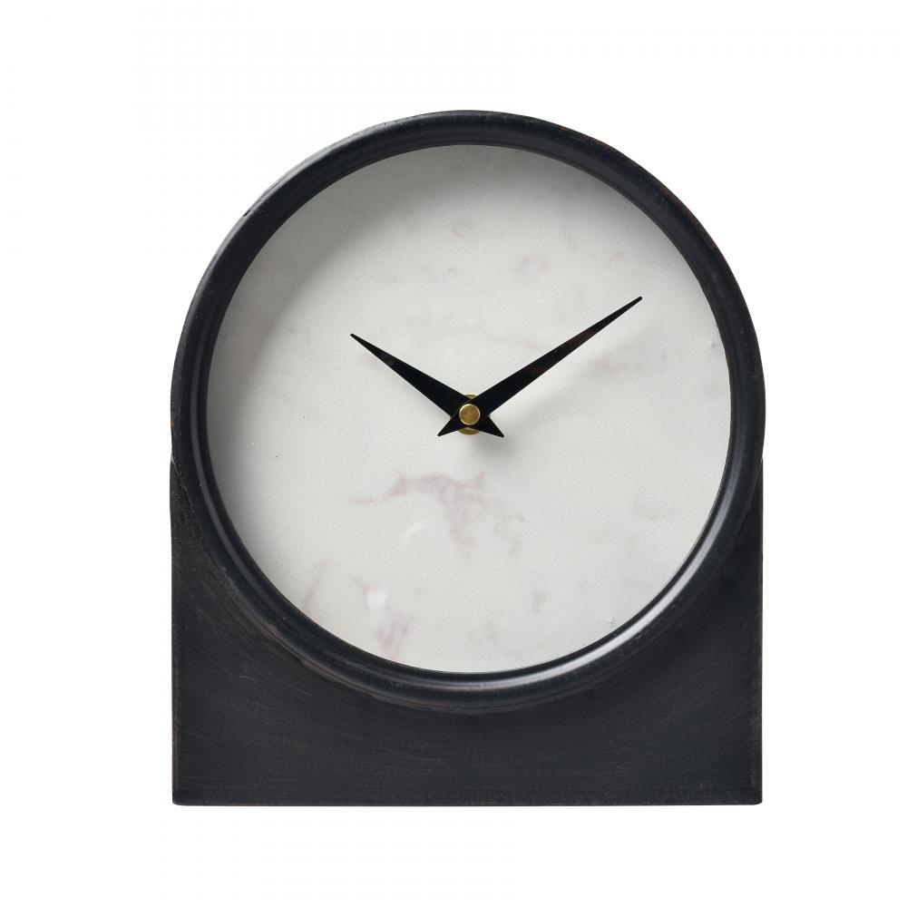 Jonah Table Clock - Black (2 pack) (2 pack)