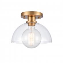 ELK Home 89914/1 - Julian 10'' Wide 1-Light Semi Flush Mount - Brushed Gold