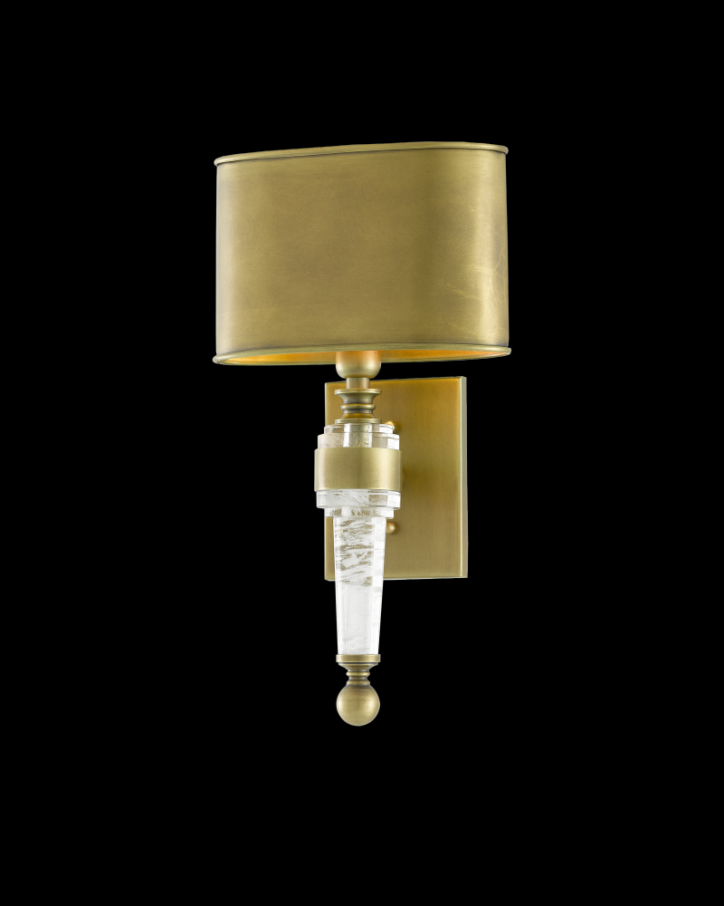 Lindau Brass Wall Sconce