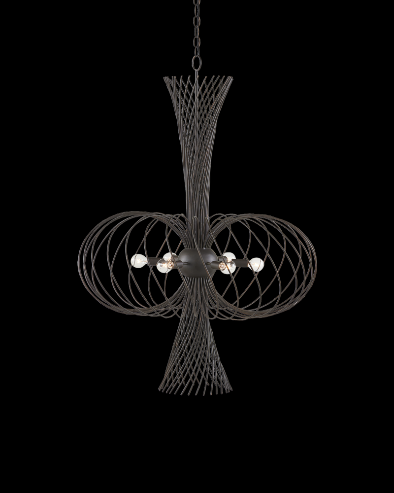 Akio Bronze Chandelier