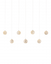 Currey 9000-1061 - Finhorn 7-Light Linear Multi-Drop Pendant