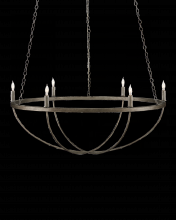 Currey 9000-0942 - Quillian Black Chandelier